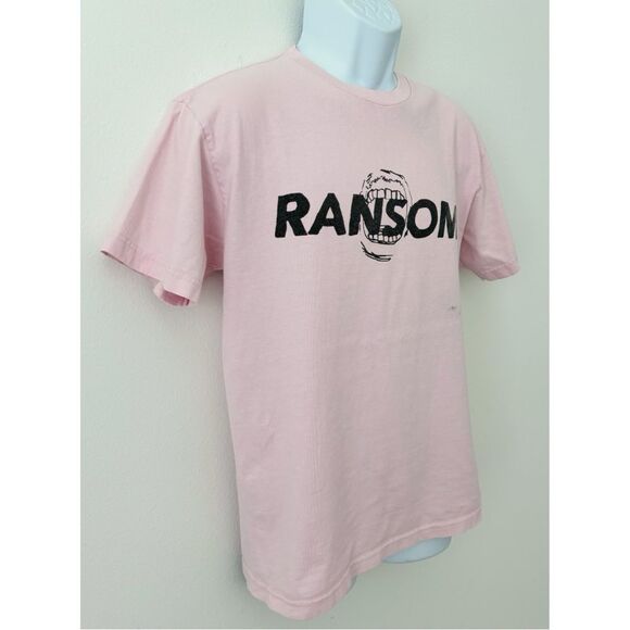 Ransom Pink Graphic Logo Tee | Men’s Size Medium | Soft Washed Cotton - Picture 3 of 7